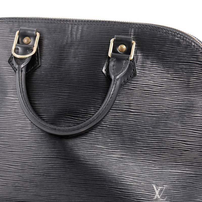  Louis Vuitton Vintage Alma Handbag Epi Leather PM 2