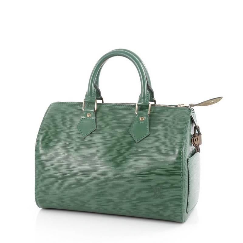 Women's Louis Vuitton Speedy Handbag Epi Leather 25