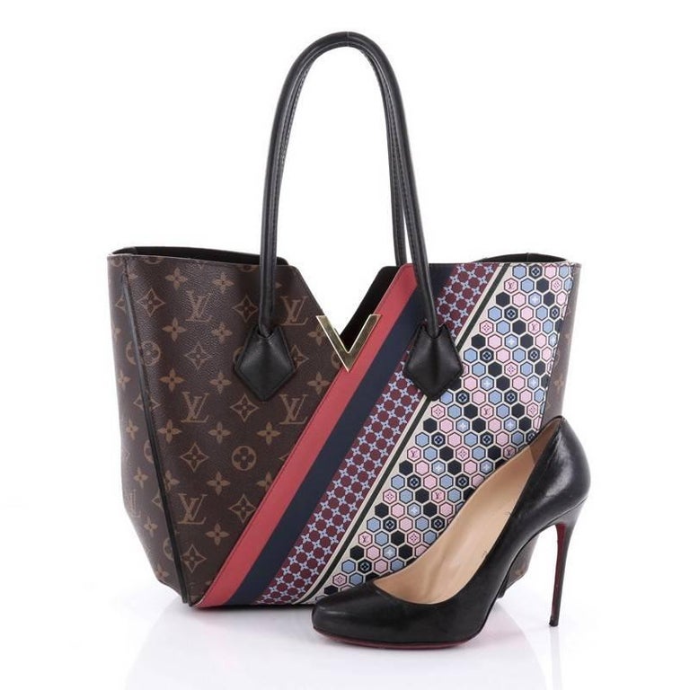 Louis Vuitton Kimono Handbag Limited Edition Monogram Canvas and Leather at 1stdibs