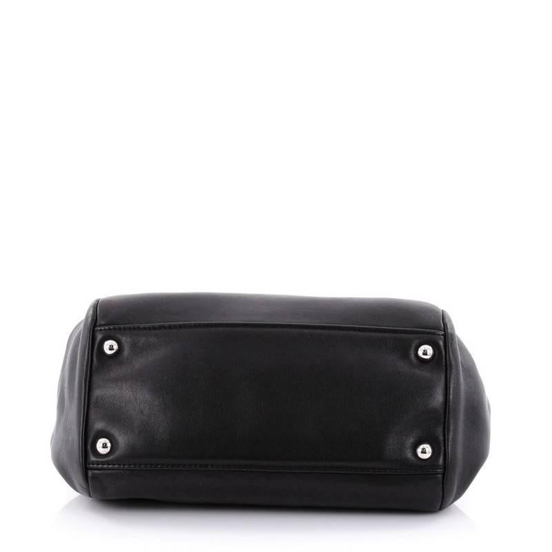 Chanel Paris-Moscow Accordion Flap Bag Leather Small In Good Condition In NY, NY