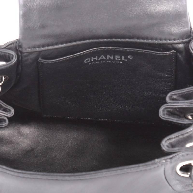 Women's or Men's Chanel Paris-Moscow Accordion Flap Bag Leather Small 