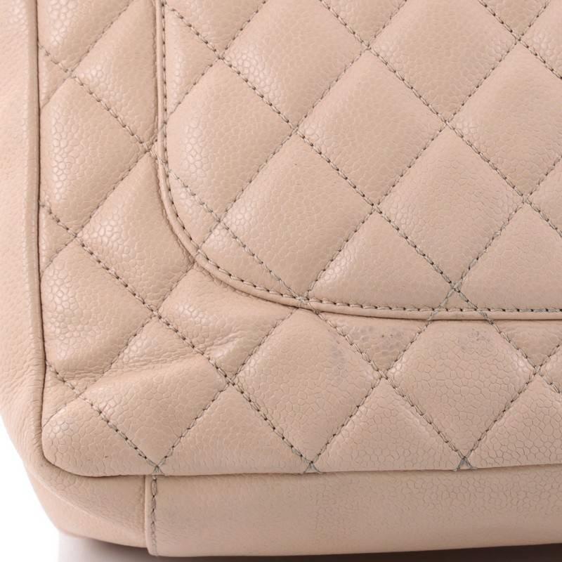 Chanel Grand Shopping Tote Quilted Caviar 2