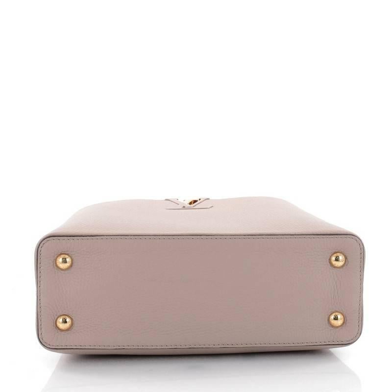 Louis Vuitton Capucines Handbag Leather PM 1