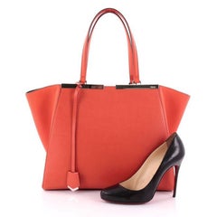 Fendi 3Jours Handbag Leather Large