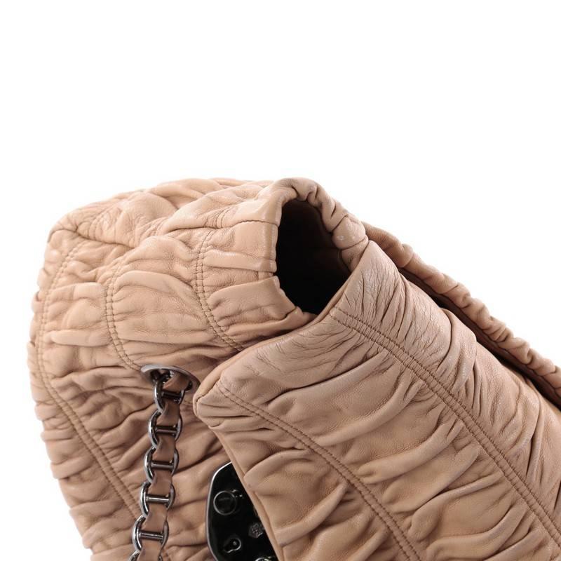 Prada Gaufre Flap Shoulder Bag Nappa Leather Medium  1
