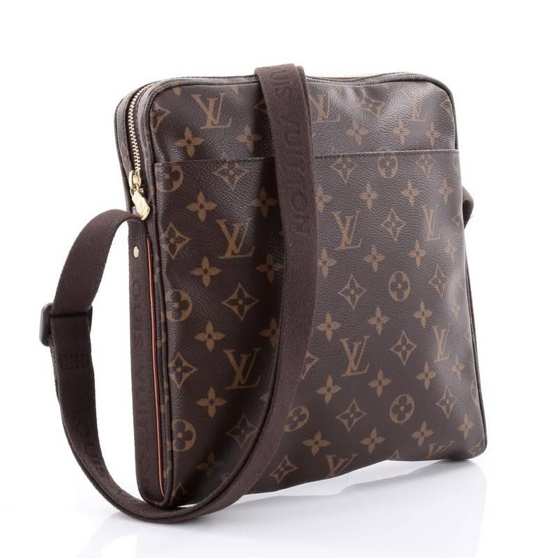 Black Louis Vuitton Trotteur Beaubourg Handbag Monogram Canvas