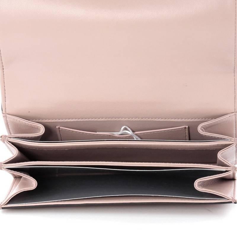 Christian Dior Tarot Pouch Embroidered Leather 2