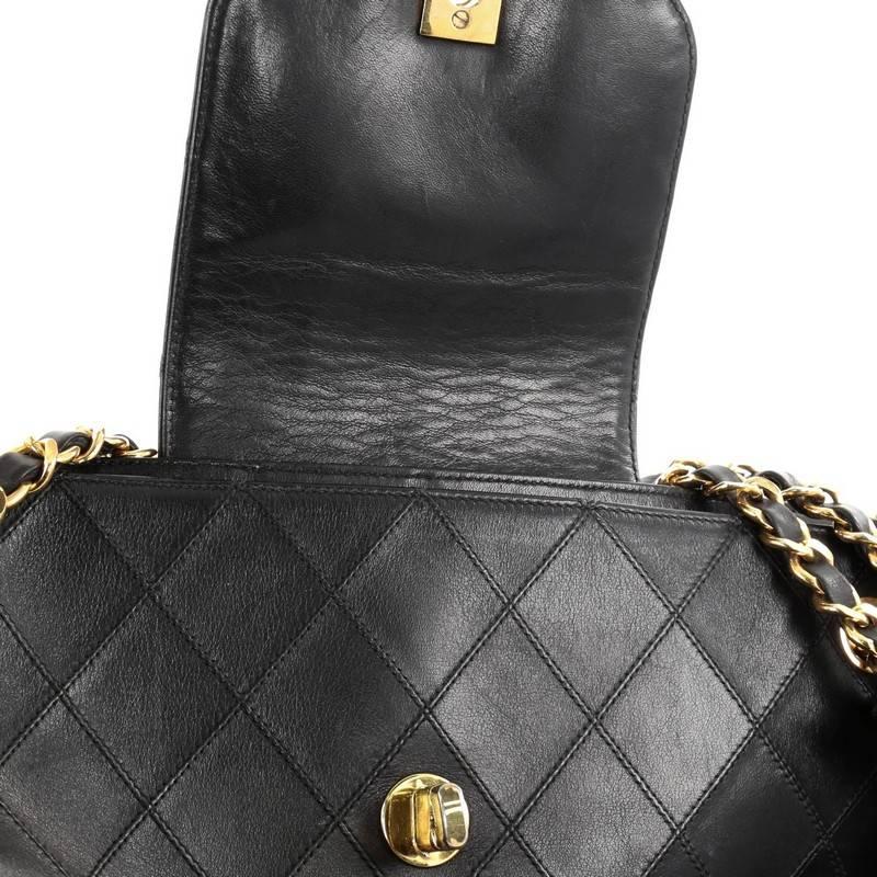 Chanel Vintage Supermodel Weekender Bag Quilted Leather Large  4