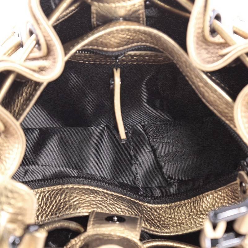  Burberry Warrior Hobo Patchwork Leather Medium In Good Condition In NY, NY