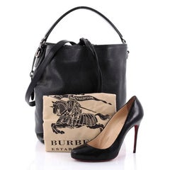 Burberry Susanna Hobo Leather Medium