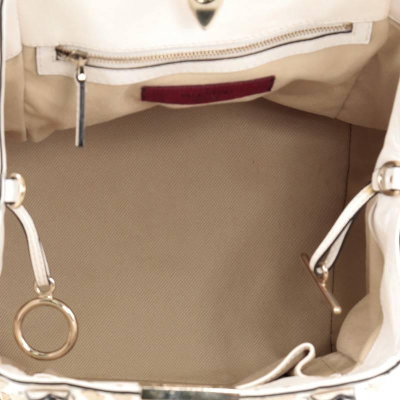 Valentino Rockstud New Dome Convertible Bucket Bag Full Studded Leather 1