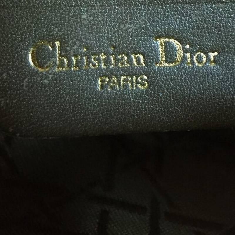 Christian Dior Lady Dior Handbag Cannage Quilt Nylon Mini 1
