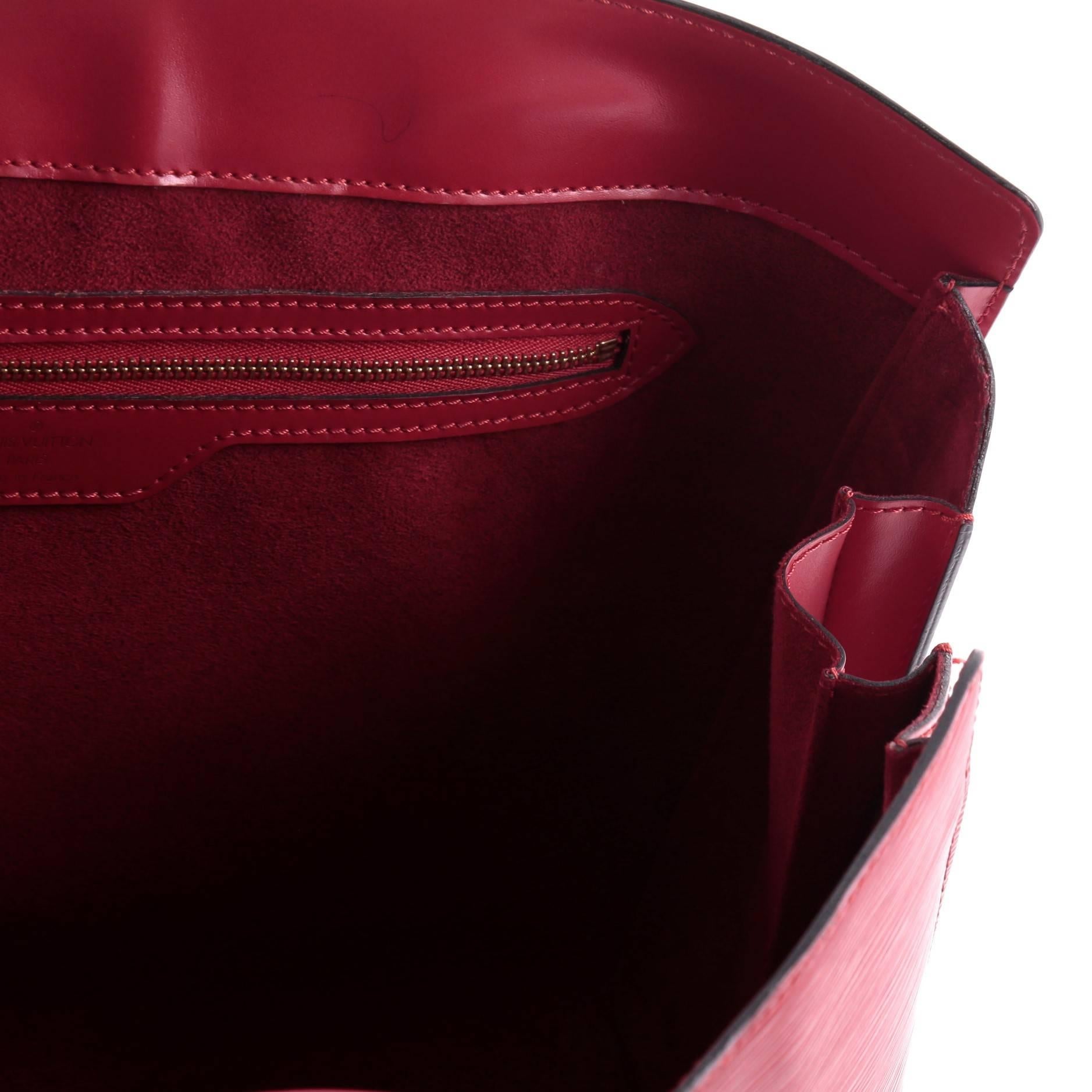 Louis Vuitton Duplex Bag Epi Leather 1
