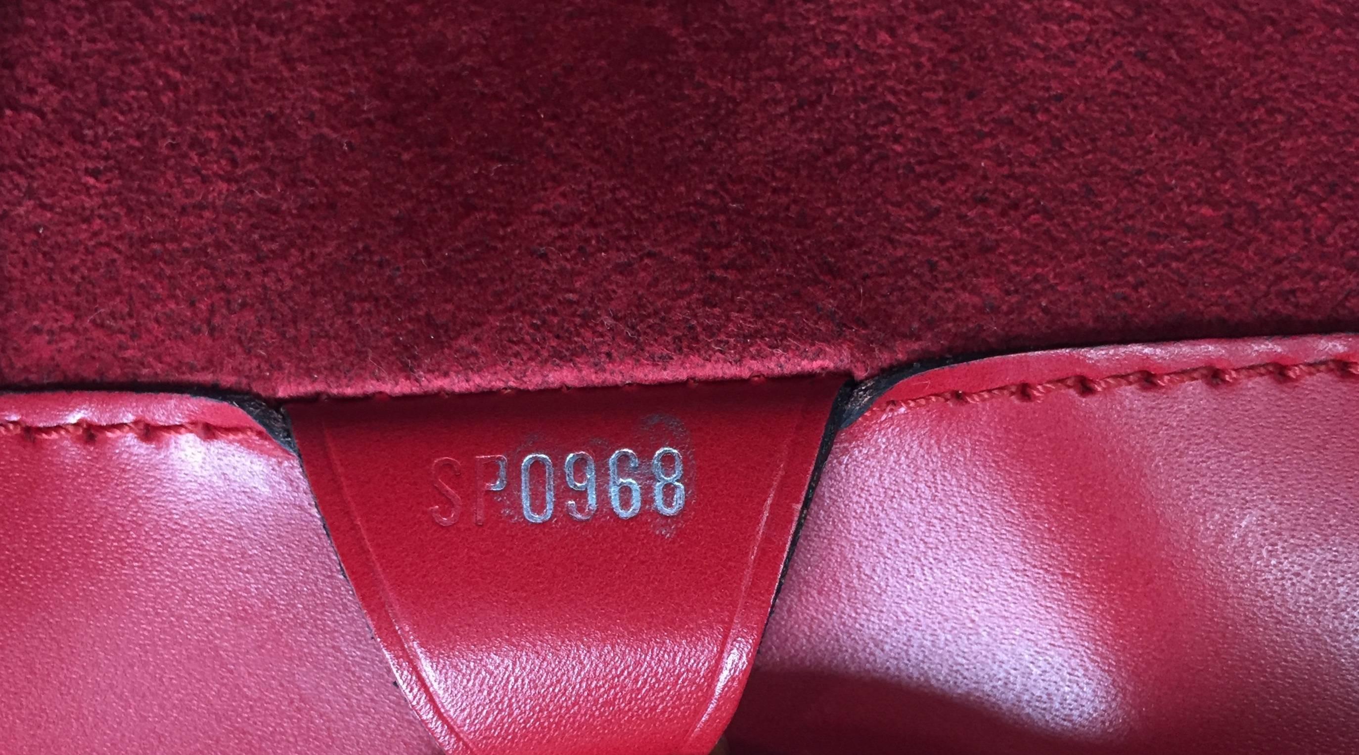 Louis Vuitton Duplex Bag Epi Leather 4