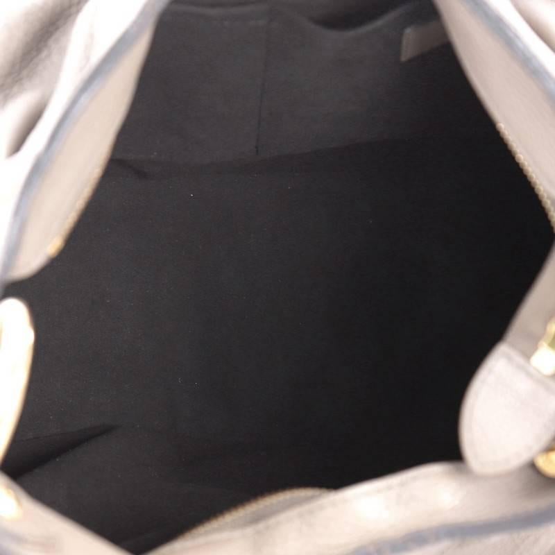 Louis Vuitton Solar Handbag Mahina Leather PM 1