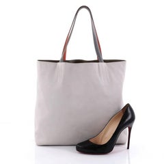 Hermes Double Sens Tote Veau Sikkim 45