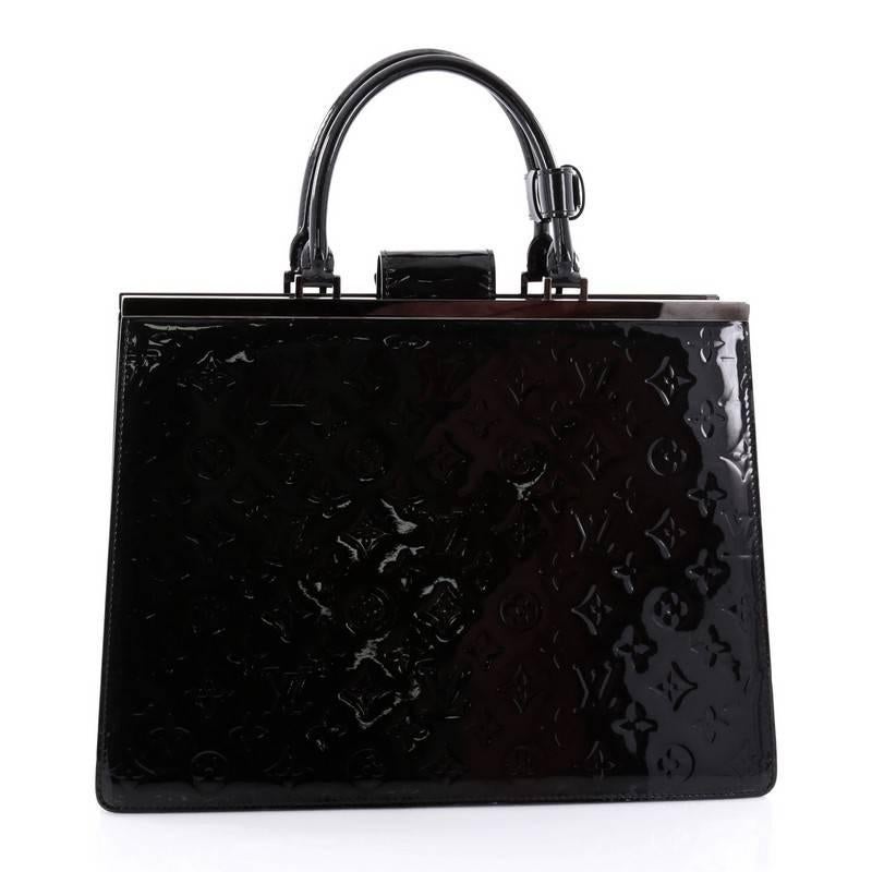 Louis Vuitton Monogram Vernis GM Deesse Handbag  In Good Condition In NY, NY