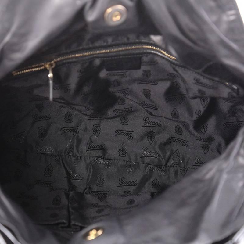 Gucci Hysteria Convertible Top Handle Bag Patent Large 1