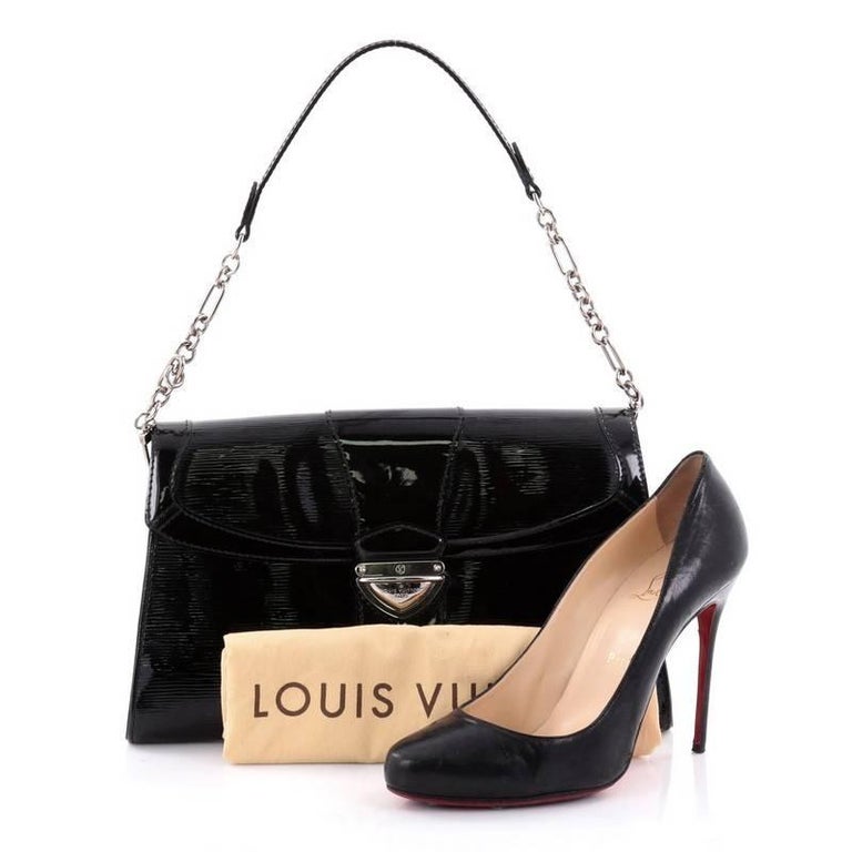 Louis Vuitton Lena Chain Pochette Electric Epi Leather - ShopStyle Clutches