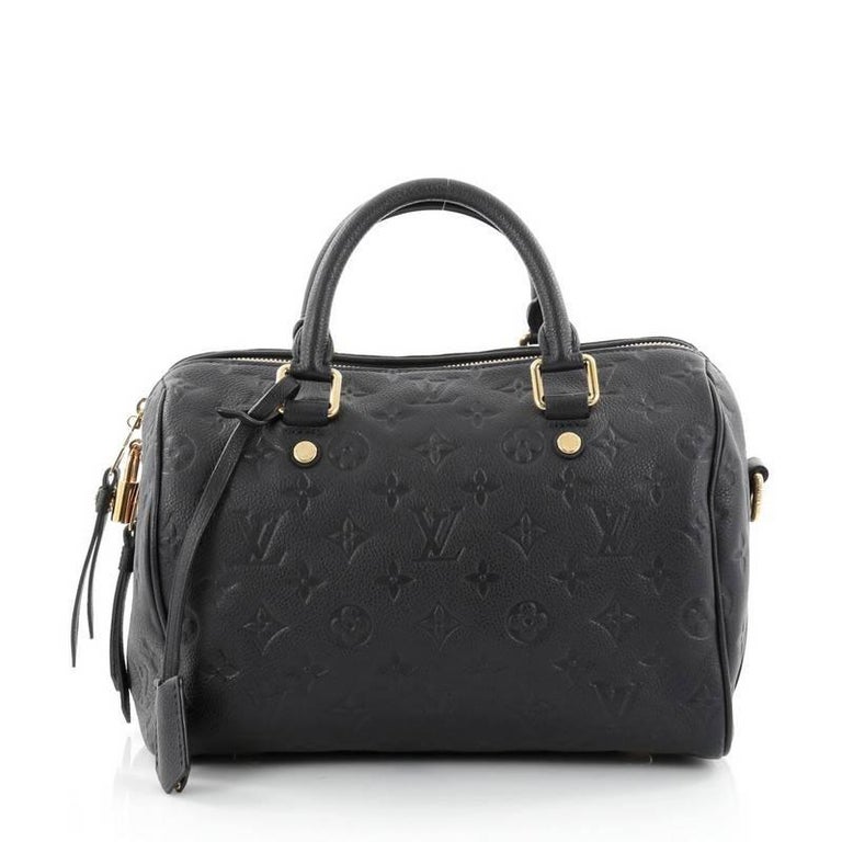 Louis Vuitton Ombre Monogram Empreinte Leather Speedy Bandouliere 25 Bag Louis  Vuitton