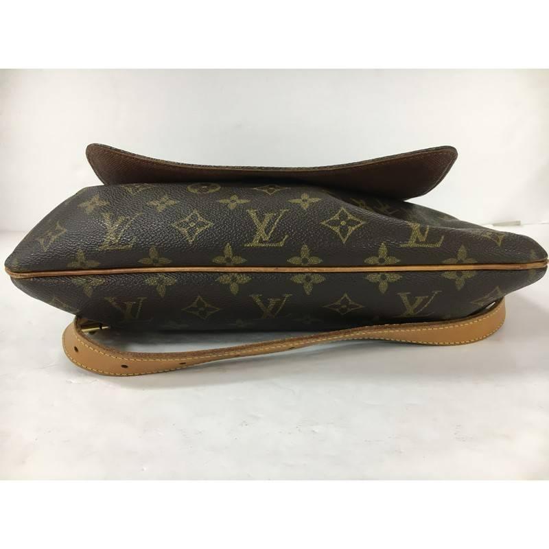 Black Louis Vuitton Musette Salsa Handbag Monogram Canvas GM