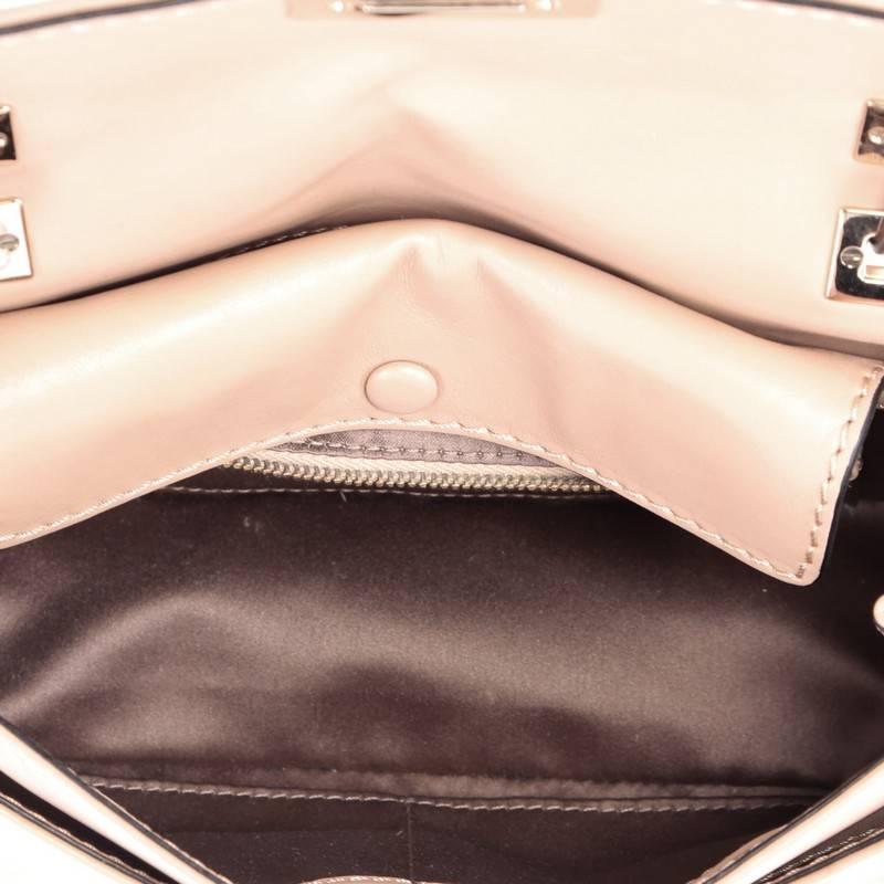 Women's or Men's Valentino Rockstud Flip Lock Flap Shoulder Bag Leather Medium