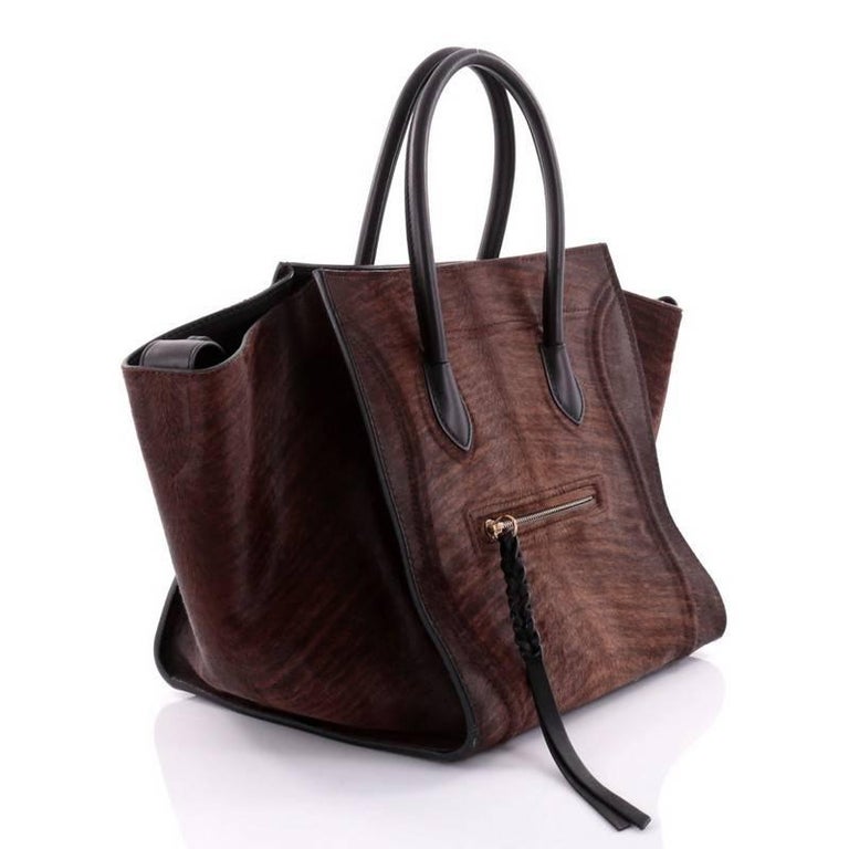 Celine Phantom Handbag Pony Hair Medium at 1stDibs celine pony hair bag