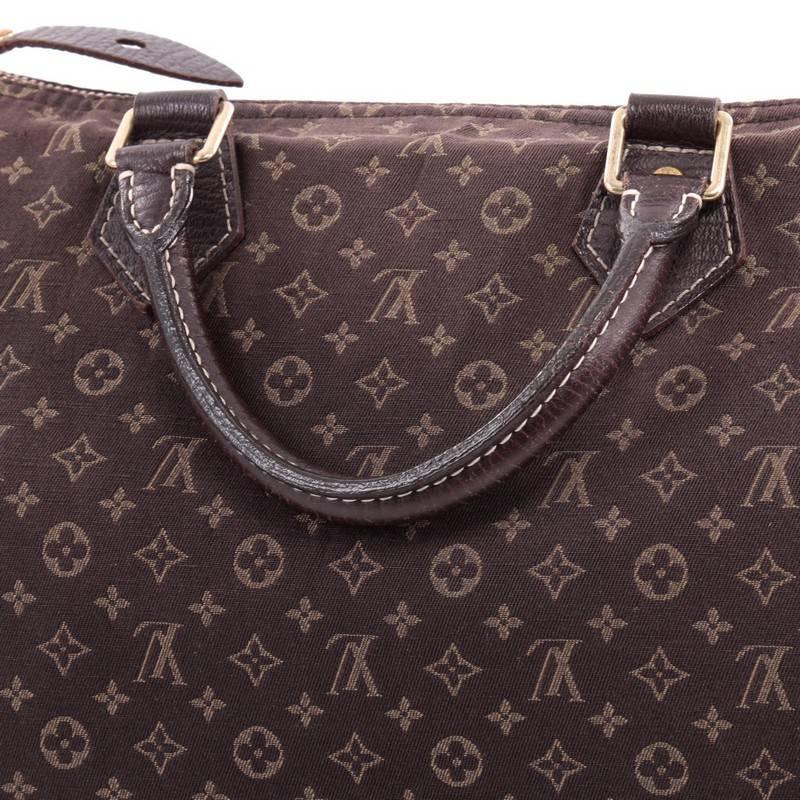 Women's or Men's Louis Vuitton Speedy Handbag Mini Lin 30