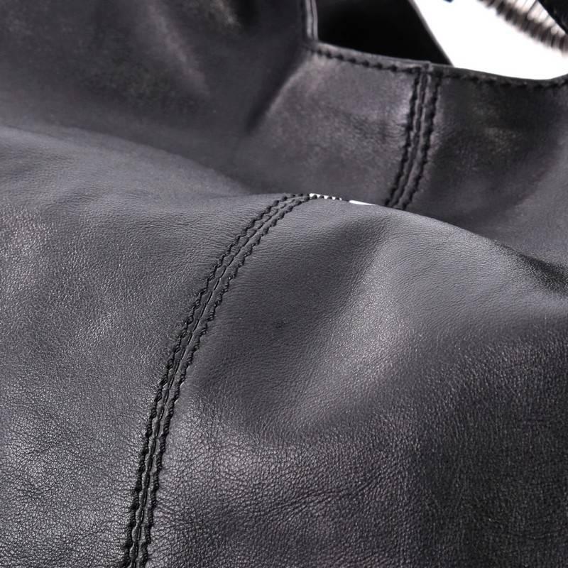 Women's or Men's  Givenchy Sacca Side Zip Shoulder Bag Leather