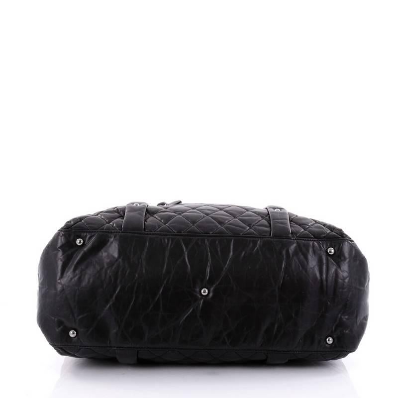 Chanel Ligne Lady Braid Tote Quilted Leather XL 1