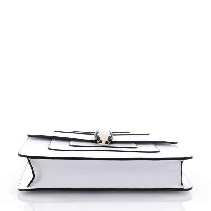 Bvlgari Serpenti Forever Shoulder Bag Leather Medium In Good Condition In NY, NY