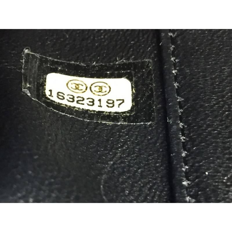Chanel Camellia Follies Flap Bag Embroidered Lambskin Extra Mini In Good Condition In NY, NY