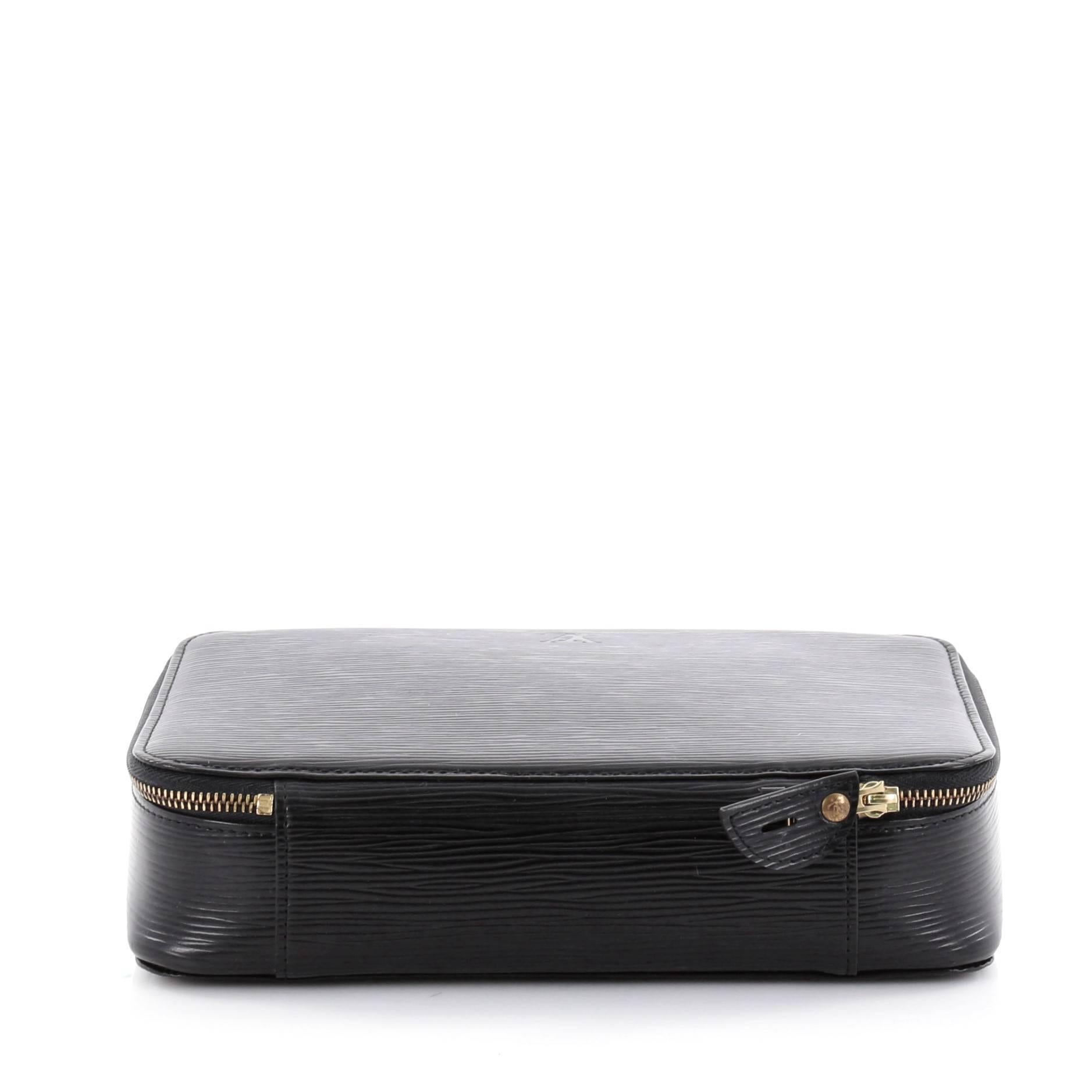 Louis Vuitton Monte-Carlo Jewlery Box Epi Leather 1