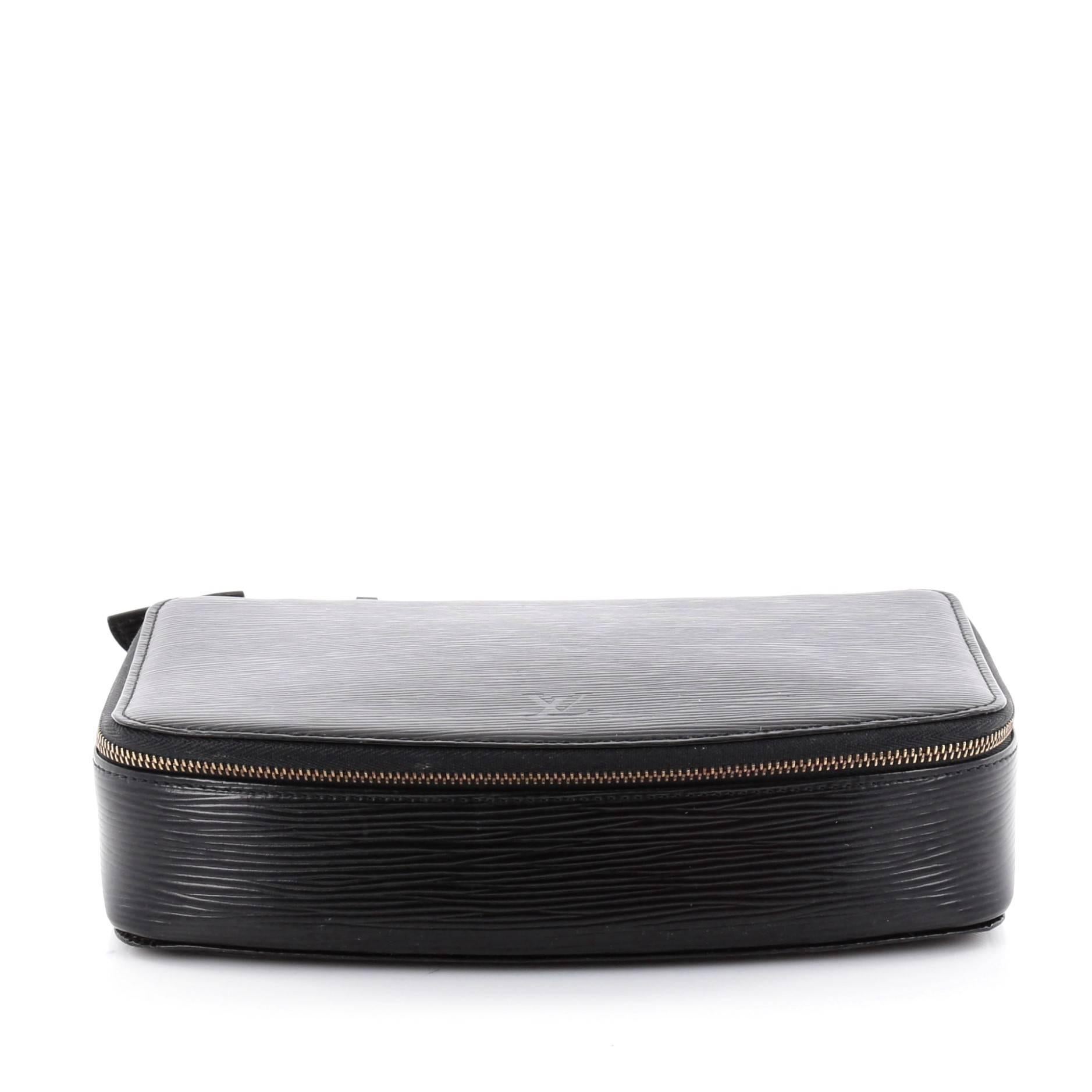 Women's or Men's Louis Vuitton Monte-Carlo Jewlery Box Epi Leather
