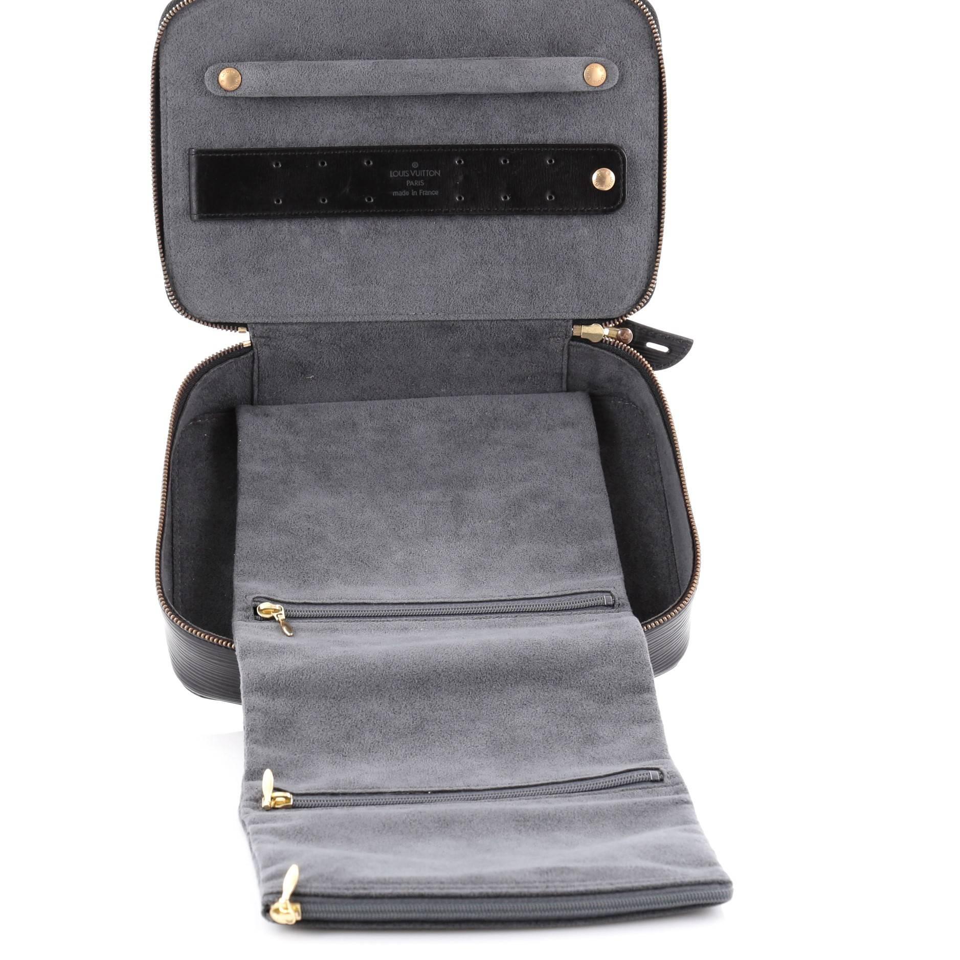 Louis Vuitton Monte-Carlo Jewlery Box Epi Leather 3