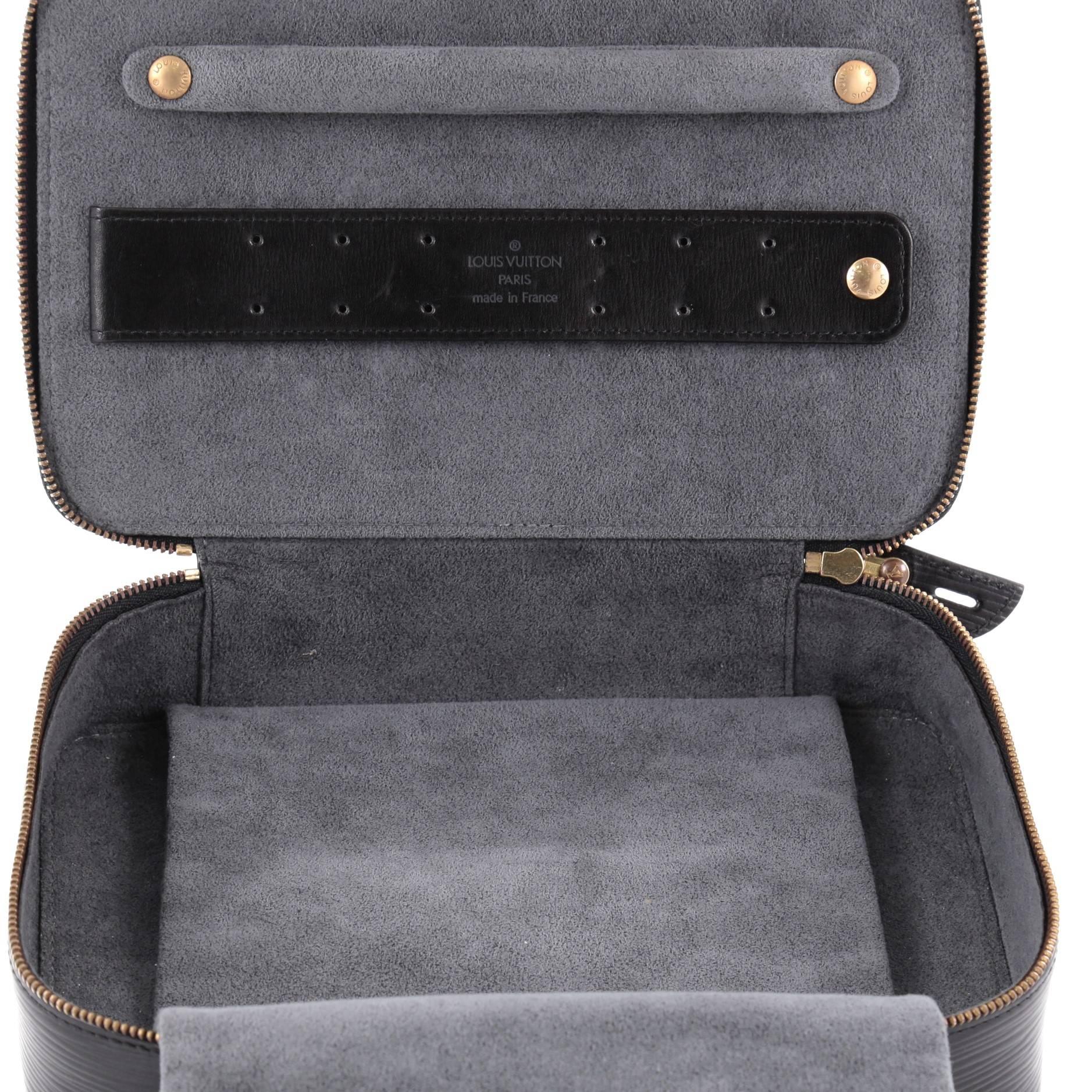 Louis Vuitton Monte-Carlo Jewlery Box Epi Leather 2