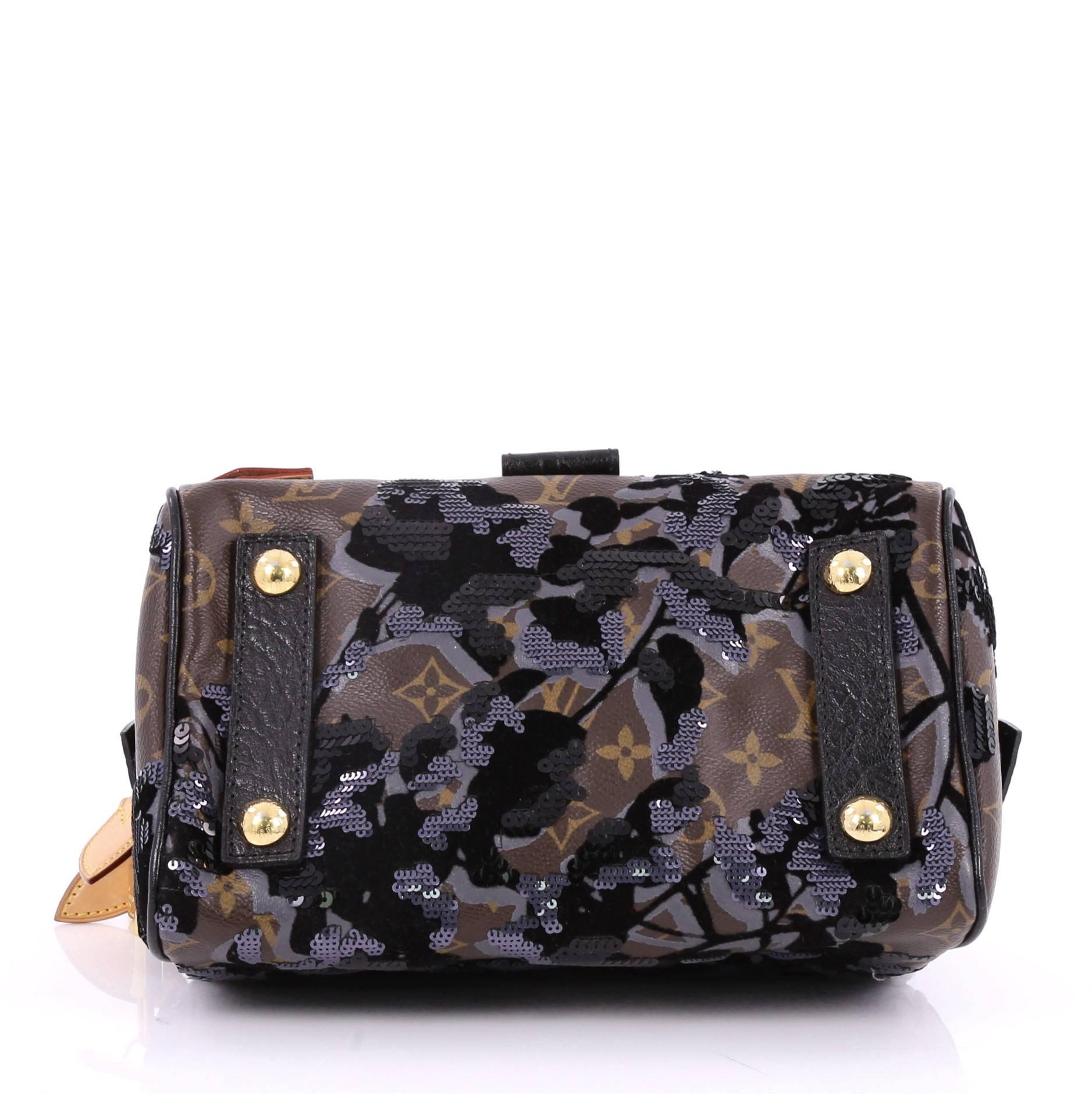 Louis Vuitton Carrousel Handbag Limited Edition Fleur De Jai 1