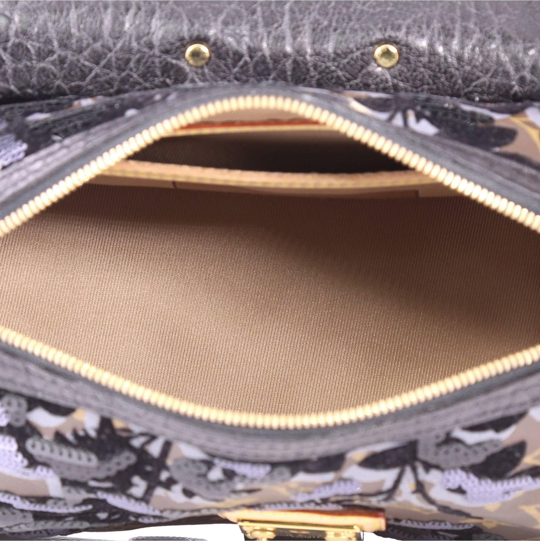 Louis Vuitton Carrousel Handbag Limited Edition Fleur De Jai 2