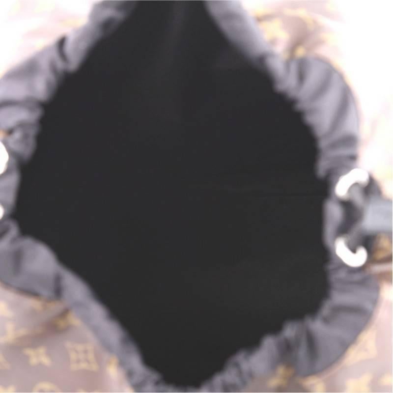 Black Louis Vuitton Cabas Light Drawstring Bag Limited Edition Fragment Macassa