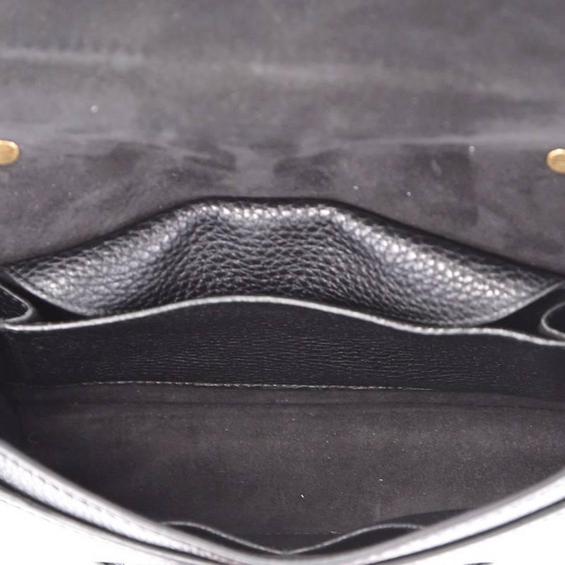 Women's Christian Dior Dio(r)evolution Top Handle Flap Bag Leather Medium