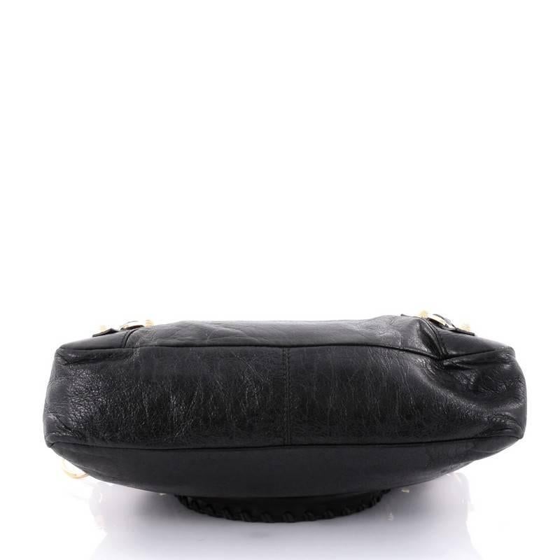 Balenciaga Town Giant Studs Handbag Leather In Good Condition In NY, NY