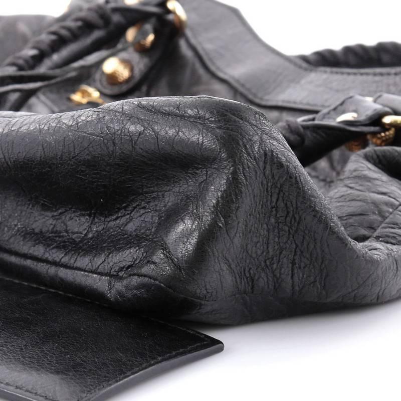 Women's Balenciaga Town Giant Studs Handbag Leather