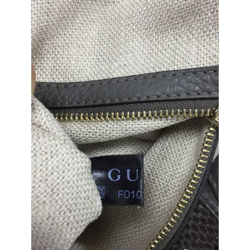 Gucci Greenwich Shoulder Bag Leather and Python Medium 2