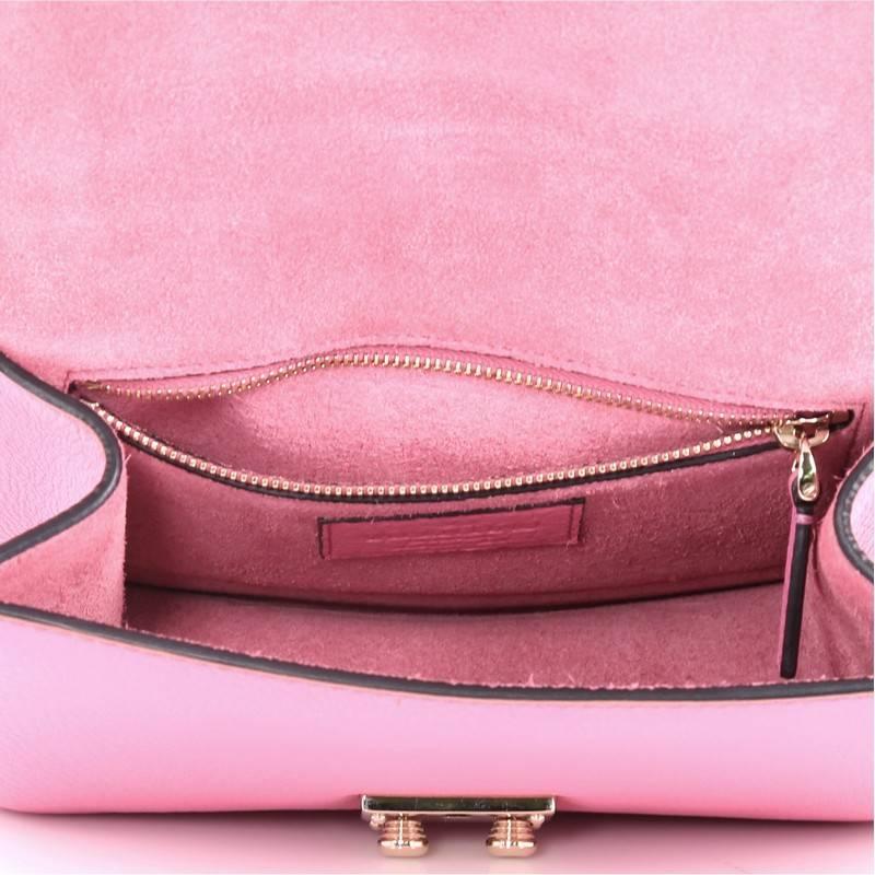 Valentino Glam Lock Shoulder Bag Leather Small 1
