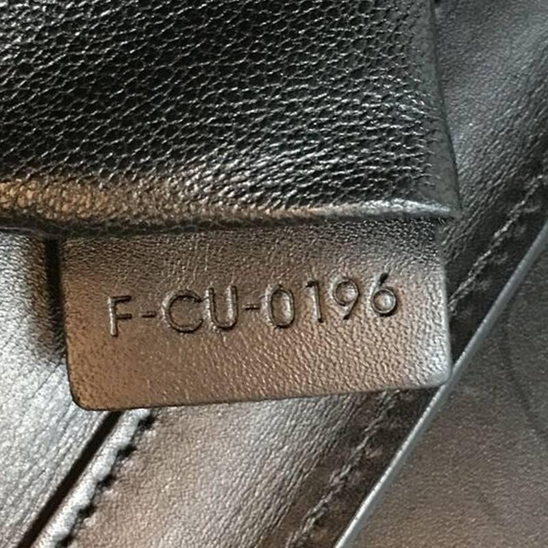 Celine Tricolor Luggage Handbag Leather Micro 2