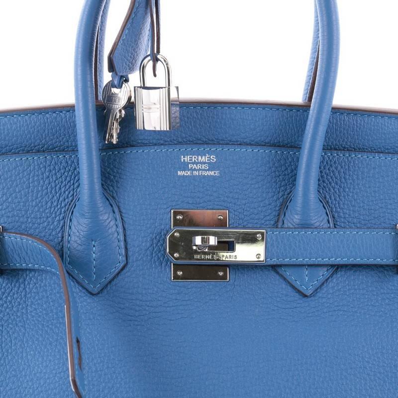 Hermes Birkin Handbag Mykonos Togo with Palladium Hardware 35 1
