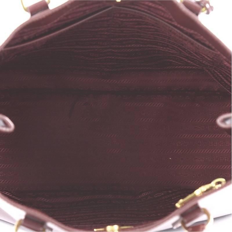 Prada Convertible Open Tote Vernice Saffiano Leather Large 1
