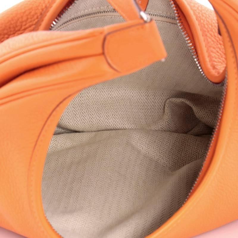 Hermes Leather Gao Bag  In Good Condition In NY, NY