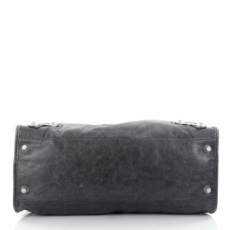 Women's or Men's Balenciaga Weekender Giant Studs Handbag Leather