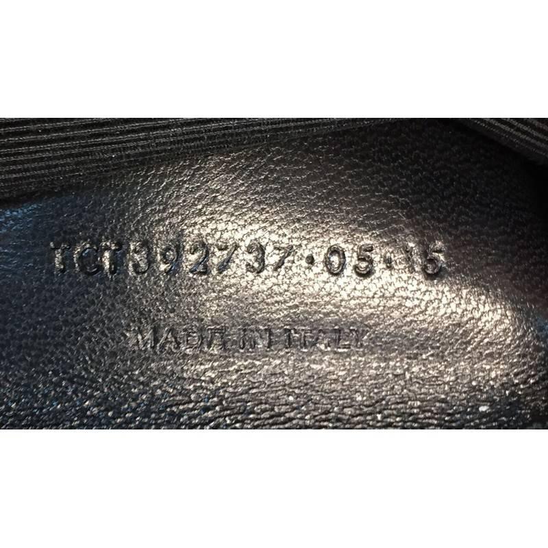Saint Laurent Classic Monogram College Bag Matelasse Chevron Leather Medi 2